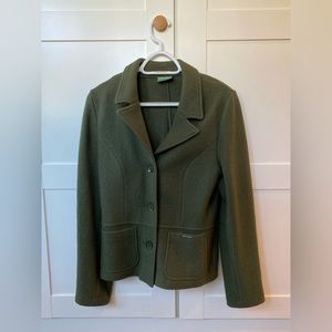 Vintage Geiger Boiled Wool Coat